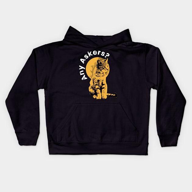 Any Askers Kids Hoodie by ezral